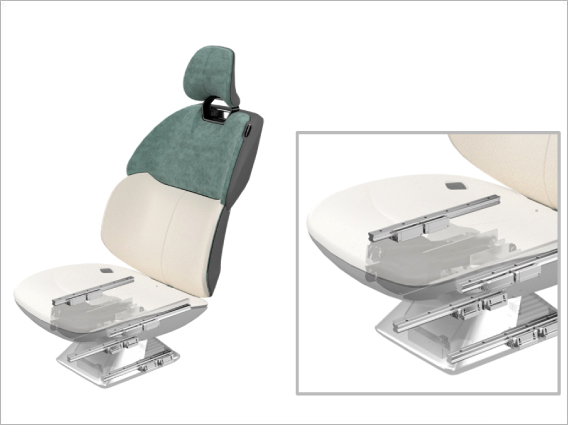 Illu 6 Sistema de deslizamiento de asiento sigiloso SLES